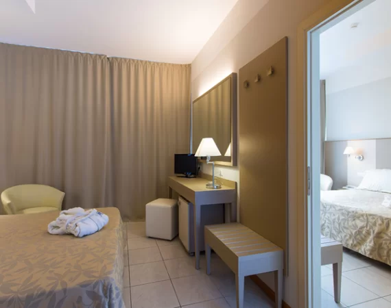 Camere comunicanti per famiglie e gruppi